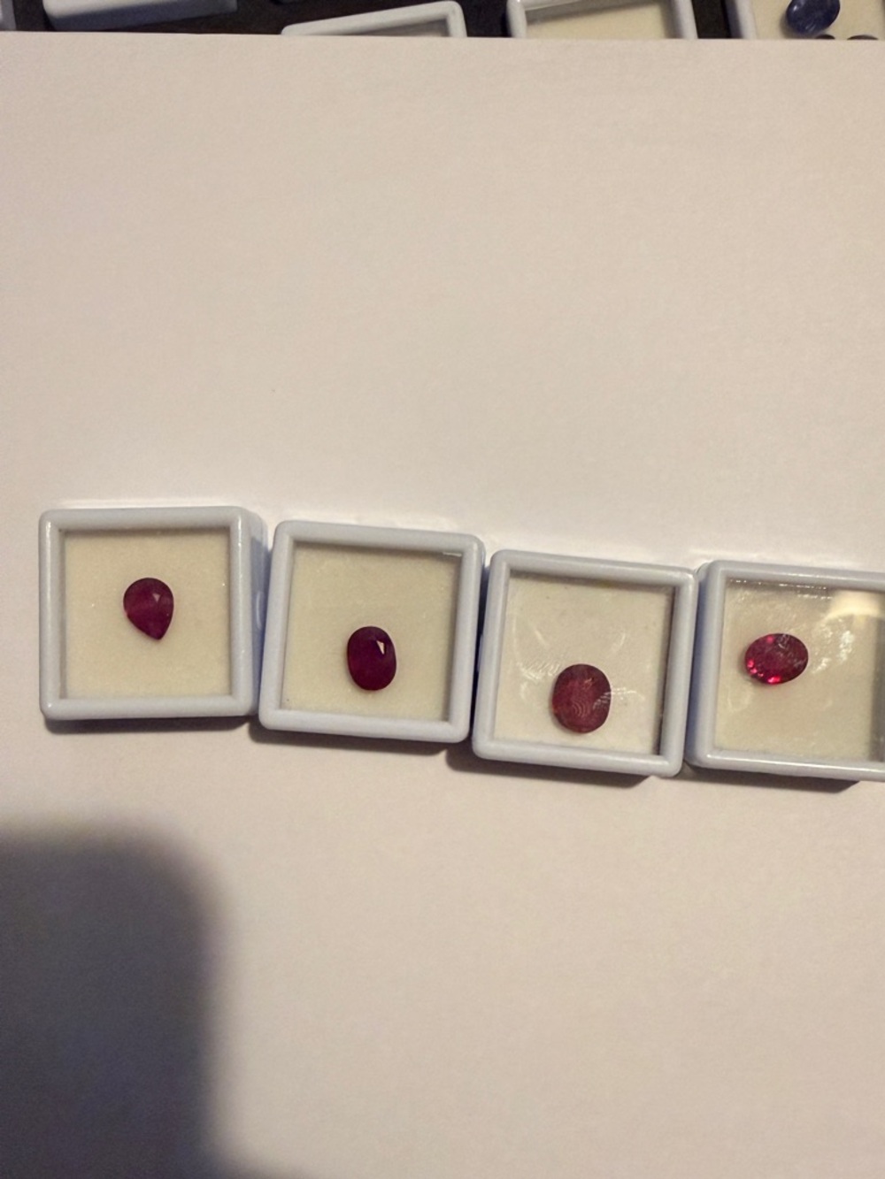 Deep Red Fissure filled Ruby Gemstones - Picture 3 of 4